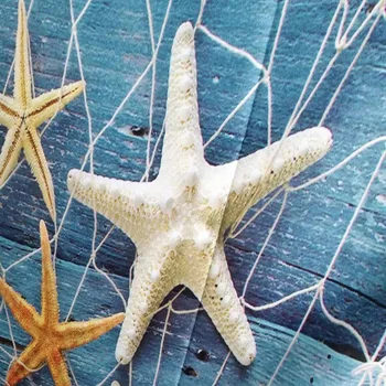 Starfish Zvejas Tīklu Sienas Karājas Gobelēni Boho Gobelēns Sienas, Paklāja Foto Fona Auduma, Dzīvojamā Istaba Segu