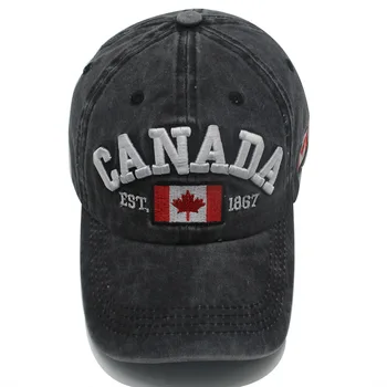 Kokvilnas Gorras Kanāda Beisbola Cepure Karogu, Kanāda Snapback Cepure Regulējams Mens Beisbola Cepurītes Zīmola Snapback Cepure