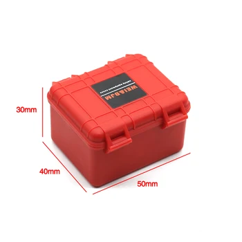 DJX 1Set Mini Toolbox Bagāžnieka Apdarei 1/10 RC Kāpurķēžu Auto Traxxas Trx4 Aksiālie Scx10 90046 CC01 D90 D110