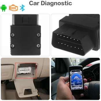 Līdz 2018. gadam Uzlabot Automobiļu Skeneris Melna Bluetooth 3.0 Automašīnu Diagnostikas Instrumentu Vag Com ELM327V1.5 Auto Detektoru OBD OBD2 Kodu Lasītāji