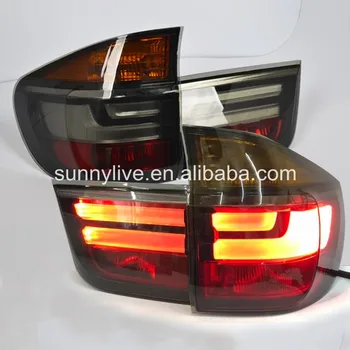X5 E70 LED Astes Gaismas Aizmugurējās Lampas BMW E70 dūmu 2008. - 2013. gadam