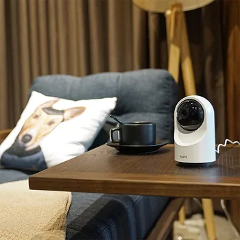 YI Kami Iekštelpu Smart Home Fotokameras 1080P IP Cam Drošības Uzraudzības Kustības Izsekošana 2-Way Audio Privātuma Režīms 6 mēneši Bezmaksas Mākonis