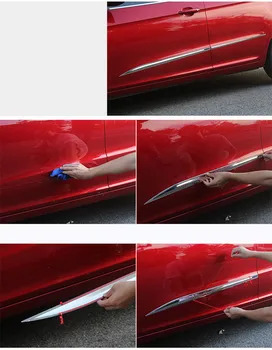 Modificētu īpašu ārējie sānu malas pret-sadursmes sloksnes automašīnas durvis spilgti sloksnes auto Piederumi Chery ARRIZO5 ARRIZO 5