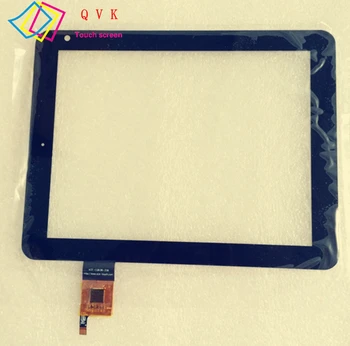 Melna 8 Collas BQ KIRĪ 2 tablet pc capacitive touch screen stikla digitizer panelis Bezmaksas piegāde P/N ACE-CG8.0B-206