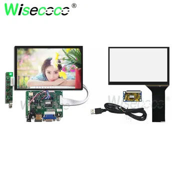 Wisecoco 7 collu IPS touch LCD 1280*800 ekrāna aveņu pi N070ICG-LD1 ar HDMI+VGA+2AV Vadītāja Valdes
