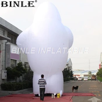 Karstā pārdošanas lielu airblown sniegavīrs piepūšamās milzu piepūšamo sniegavīrs monster reklāmas
