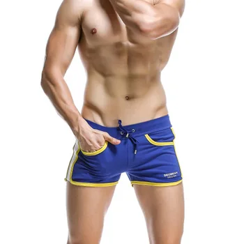 Karstā pārdošanas zīmolu SEOBEAN 2017. gadam jauniem vīriešiem cietā bikses, kokvilnas elpojošs ērti vīrietis pārbauda atpūtas mens casual bikses