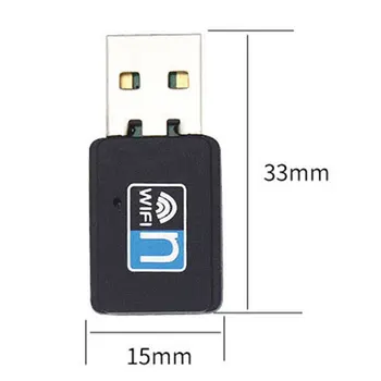 150 Mb / s USB WiFi Adapteri, 2.4 GHz 802.11 b/n/g RTL8188 Chipset Mini Bezvadu Datoru Tīkla Kartes Uztvērējs