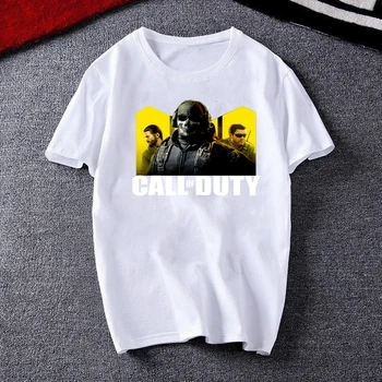 Karstā Pārdošanas T Krekls Call of Duty Warzone Vīriešu T Krekli Vasarā Jaunu Īsām Piedurknēm Sievietēm Streetwear Call of Duty Warzone Lielgabarīta Augšu