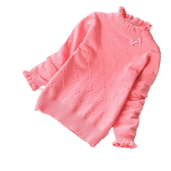 2019 Jaunu rudens un ziemas meiteņu kokvilnas džemperi modes, bērnu apģērbs, bērnu kokvilnas džemperi 2-14years bērns
