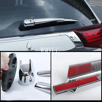 Chrome Aizmugures Bagāžnieka Logu Tīrītājs Segtu Apdares Pārklājuma Apdare Car Styling Par Mitsubishi Outlander 2016 2017 2018 2019