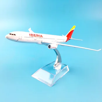 JASON TUTU Gaisa kuģa Modeli 16cm Metāla Lējumiem 1:400 Iberia Airbus A330 Modelis Lidmašīna Lidmašīnu Modelis Bērniem Rotaļlietas