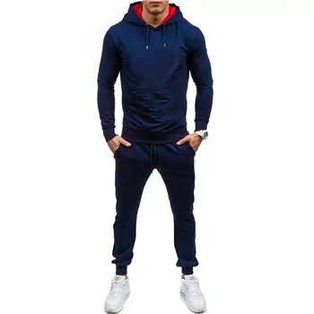 2020. gadam jauniem karstā pārdošanas plānas vīriešu sporta tērps 2-piece set