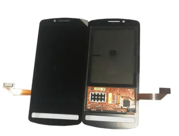 1PC/Daudz 3.7 collu Nokia 700 N700 LCD+Touch Screen Digitizer Montāža Melnā Krāsā Ar tools+tape