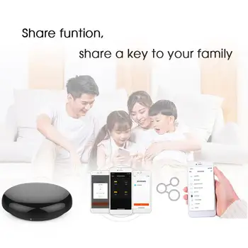 Universālā Viedajiem Smart Bezvadu WiFi+IS Slēdzis Tālvadības pults Infrasarkano Mājas Kontroles Atbalsts Alexa, Google Smart Home