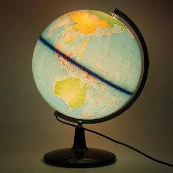32cm pasaulē pasaulē lielu hd ar gaismas displeju studentiem angļu un Ķīniešu valodas mācīšanu bērniem dāvanas, lai uzzinātu izmantot AR globusi