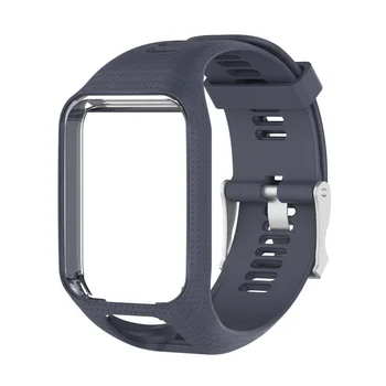 Rokas Joslā Siksnu Tomtom 2 3 Runner Dzirksteles GPS Tracker Nomaiņa Aproce Watchband Watchstrap Mīksto Watchband Silikona Jostas