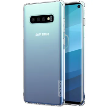 Ja Samsung S10 Plus NILLKIN Dabas TPU Pārredzamu mīksto atpakaļ uz lietu Samsung Galaxy S10+ /S10e
