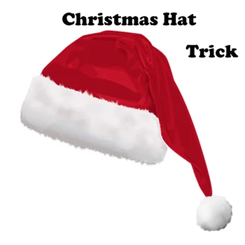 Ziemassvētku Hat Trick (Iekšējās Dia18cm) Burvju Triku Objekts Parādās, Pazūd Cepure No Magia Burvis Posmā Puse Ilūzijas Veidojums Jautri