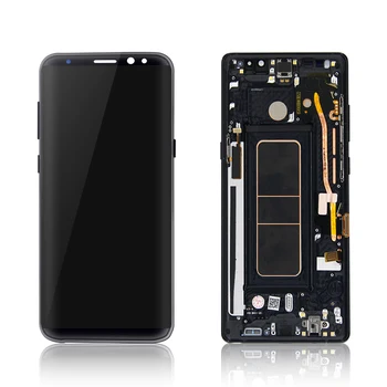 Sākotnējā JAUNO Samsung Galaxy Note 8 LCD N9500 N950F N900DS Displejs, Touch screen Digitizer Montāža Samsung Note8 N900D