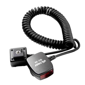 Viltrox SC-30 TTL Sync Auklas Zibspuldze, izslēgts-kameras Fokusa Palīdzēt Kabelis Nikon DSLR Zibspuldzes