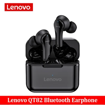 Sākotnējā Lenovo QT82 Bezvadu Bluetooth Austiņas Touch Kontroli, Stereo, HD Balss 400mAh Austiņas Vs Lenovo LP1S Austiņas