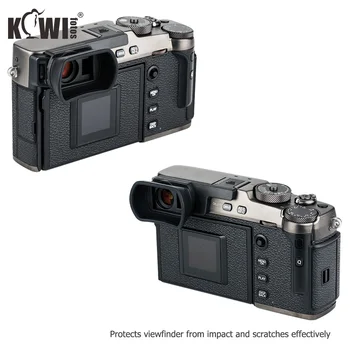 KIWIFOTOS Mīksta Silikona Ilgi Kameras Skatu meklētājs acu aizsargs Okulāru Aizsargs Fujifilm X-Pro3