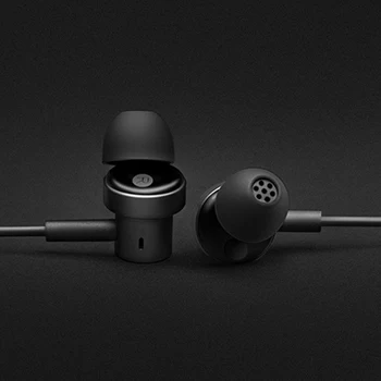 Xiaomi Dubultā Vadītāja Austiņas In-ear Ar Mikrofonu Austiņas Magnētisko Earbuds Vadu Kontroli 3.5 mm Galva Uz Mobilo Tālruni, Klēpjdatoru MP3 MP4