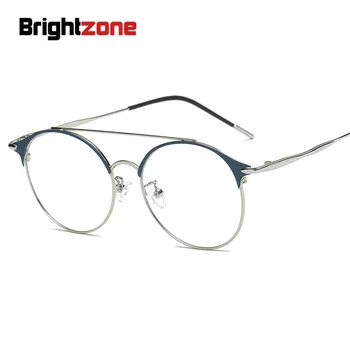 Brightzone Jaunu Anti Zilā Gaisma Brilles Datoru Skaidrs, Metāla, Stikla Kodolīgi Pilsētiņas Vīriešiem Optisko Sieviešu Briļļu Rāmji Piederumi