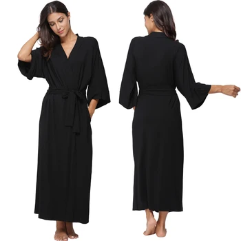Witbuy Rudens Kravu Nakts Valkāt Drēbes, Sieviešu Pidžamas Gadījuma Kimono Intīmo Sleepwear Kažoks Mīksts Peldmētelis Sievietēm, Dvieļu Kleita 2020