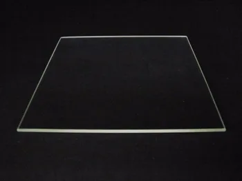 Borsilikāta Stikla Plāksnes, Gulta Pulētas Malas 400mm x 400mm par DIY Lielu Apdrukas Izmēru 3D Printerī
