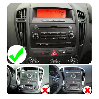 AOTSR 2 din stereo atskaņotāju Auto radio KIA Ceed 2003-2008 Auto DVD Atskaņotājs, GPS Navigācijas Multimediju Atskaņotājs, Galvu Vienība Bez maksas kartē