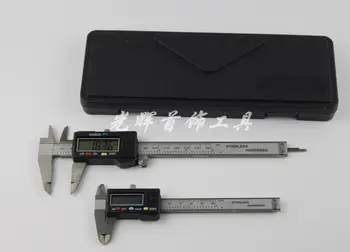 0-150mm 0-100mm Elektrisko Digitālo Suportiem LCD Platums Mikrometru Valdnieks Mērīšanas Instrumenti