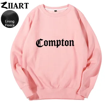 Compton Gotu burtu Hip Hop Rap Pāris Drēbes Sieviete, pusaudzis Meitene Vilnas Džemperi Krekli ZIIART