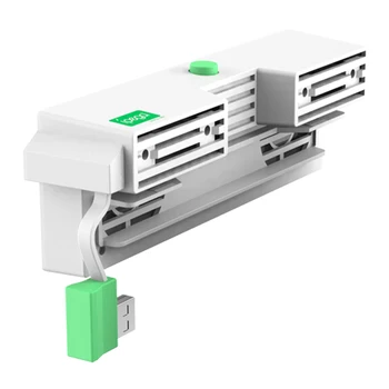 Ipega Spēli Uzņēmēja Bāzes USB Dual Dzesēšanas Ventilatoru Siltuma Izlietne DC 5V Gamepad Dzesētāja Radiators ar Putekļu Vāks Nintend Switch N-Slēdzi