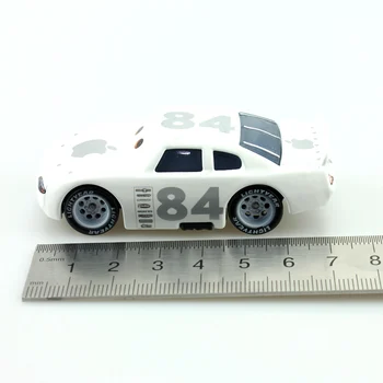 Disney Pixar Automašīnām No. 84 Racing 1:55 Mēroga Lējumiem Metālu Sakausējumu Modle Cute Rotaļlietas Auto Bērniem Dāvanas Juguetes