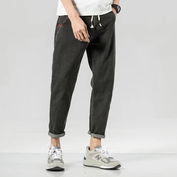 SingleRoad Vīriešu Džinsi 2020. Gadam Lielgabarīta Gadījuma Harēma Bikses Japāņu Streetwear Apģērbs, Vīriešu Džinsa Bikses, Modes Džinsi Vīriešiem