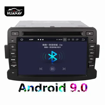 DSP Android 9.0 Auto DVD Atskaņotājs, GPS Navigācijas Renault Duster 2012 2013 Auto Auto radio atskaņotājs stereo headunit lentes multivides