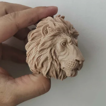 1/6 dzīvnieku galvas griešanai lauva white modelis dzīvnieku korpuss lion head 12 collu rīcības attēls piederumi