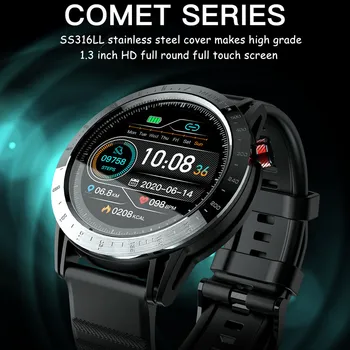 Jaunākās Sporta Smart Skatīties Komēta 2020. Gadam Fitnesa Tracker IP68 Ūdensnecaurlaidīga Smartwatch Vīrieši Sievietes Sirds ritma Monitors iOS Android