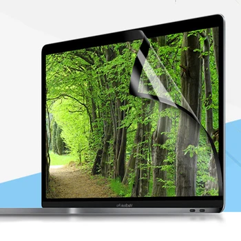 Sceen Aizsargs Vāks Ar Melnu Rāmi, Lai MacBook Pro 13 15 Pro Retina 13pro 13Air pro 16 2019 2020 filmu aizsargs aizsardzība