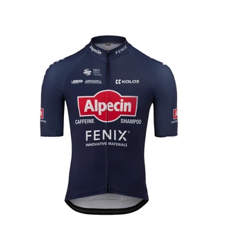ALPECIN FENIX riteņbraukšanas čempions jersey pro sporta vīriešu īsām piedurknēm jersey uzvalks ciclismo ropa hombre uniforme velosipēdu apģērbi