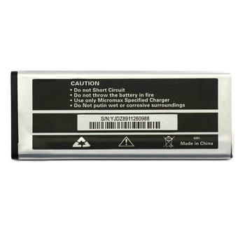1800mAh bateriju Par Micromax Q301 tālruņa akumulatora