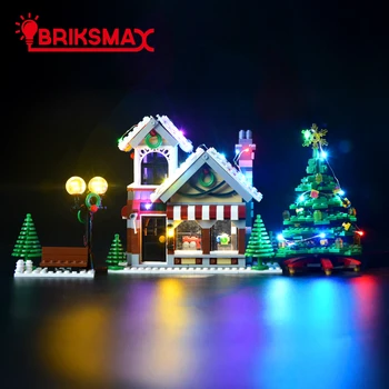 BriksMax Led Light Komplekts 10249 Ziemassvētkos Ziemas Rotaļlietu Veikals