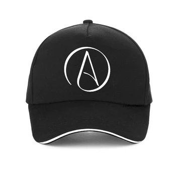 ATEISTS Beisbola cepure Kokvilnas vīriešu un sieviešu modes drukāt sporta tētis cepures Unisex regulējams snapback cepures gorras kaulu