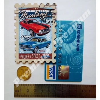 Ledusskapja magnēts suvenīru Ford Репринт винтажного постера
