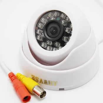 HD 1200tvl CCTV kameras IRCUT infrasarkano Nakts Redzamības Platleņķa iekštelpu Dome analogās Kameras