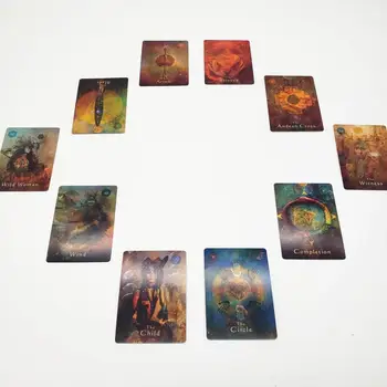 šamanis Tarot Kartes Mistisks Oracle Tarot Kartes Klāja Spēle Draugs Partijas Valdes Spēļu Kārtis