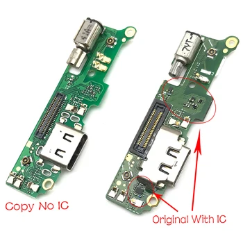 Rezerves Sony Xperia XA2 H3113 H4113 Uzlādēšana caur USB Ports Micro Dock Savienotājs Valdes Flex Kabelis Ar Vibratoru