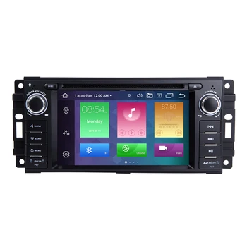 4G 1 Din Android 10Car DVD Atskaņotājs Jeep Grand Cherokee Chrysler 300C Kompass Patriot, Dodge, SebringGPS Navigācija, Radio, Stereo